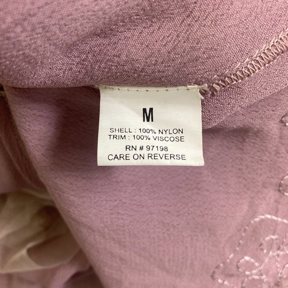 Nataya Mauve Embroidered Midi Titanic style size 4 - Picture 8 of 15